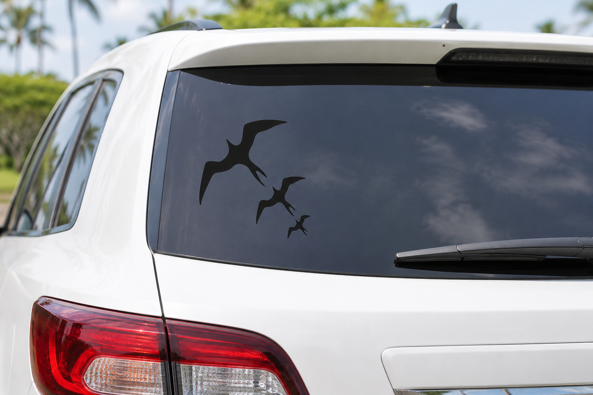 Iwa Bird Flight Transfer Sticker