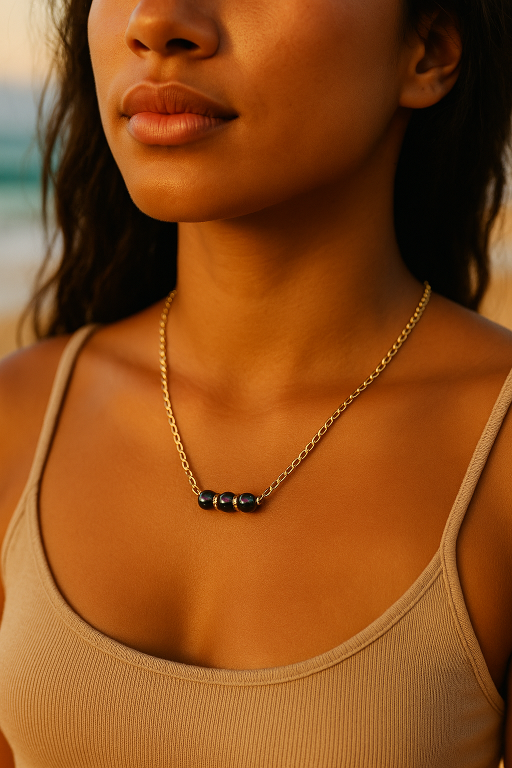 Triple Strand Necklace