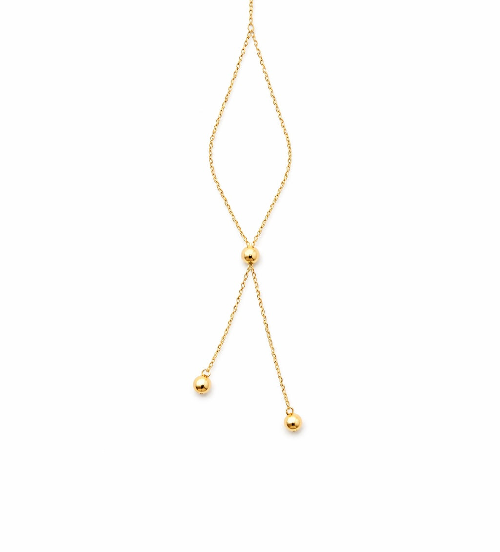 Hinahina Hand Chain - 14K PVD Gold
