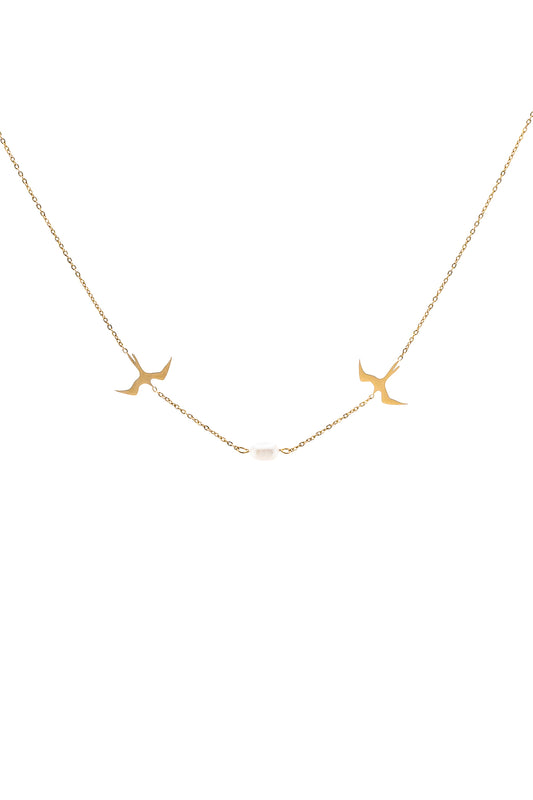 Iwa ʻElua Pearl Necklace (N16)