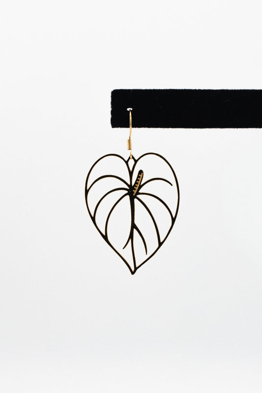 Anthurium Earrings (E1) (E2)