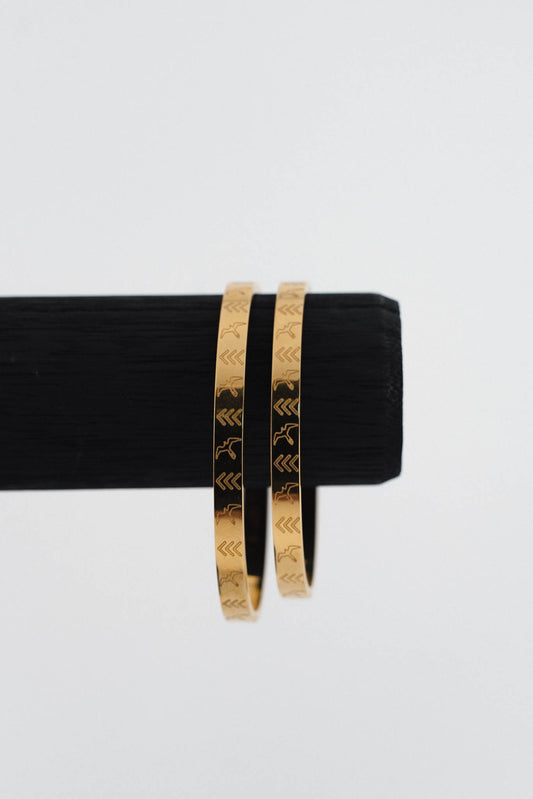 Iwa Rise Bracelet – 14K PVD Gold