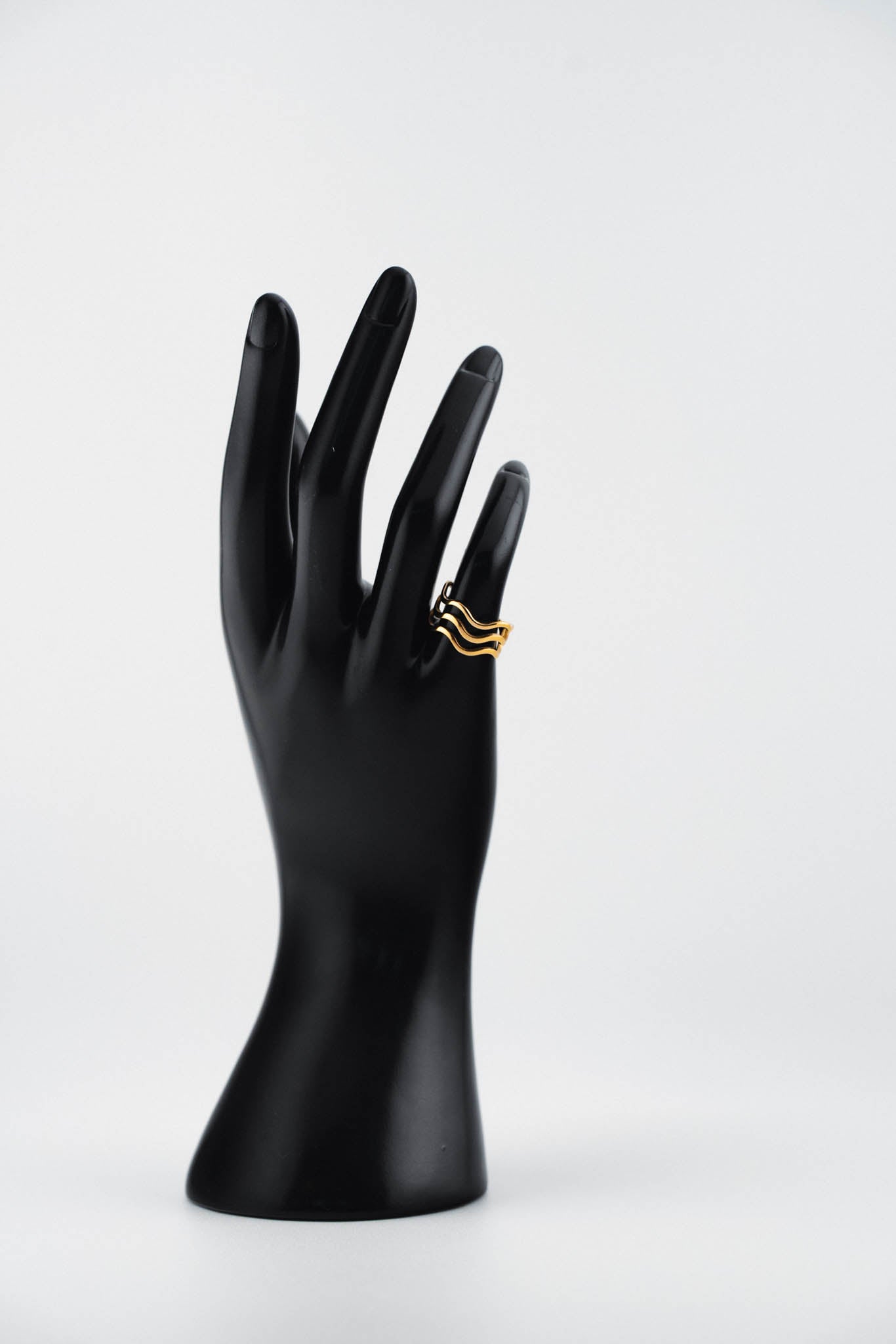 Golden Current Ring