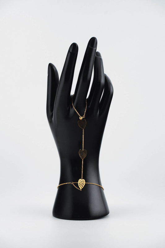 Kalo Hand Chain - 14K PVD Gold