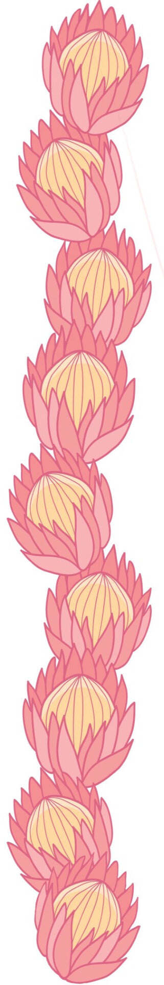 Protea Lei Sticker