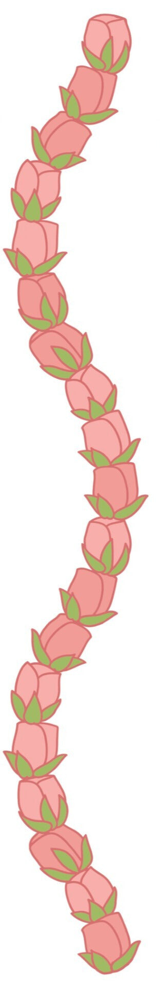 Rose Lei Flow Sticker